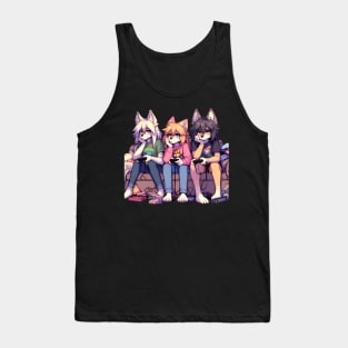 furry fandom - furryart anthro furry fandom Tank Top